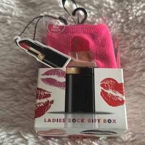 Ladies Sock Gift Box - Pink